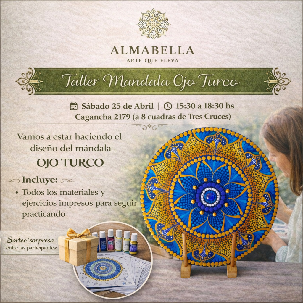 Taller Mandala Ojo Turco