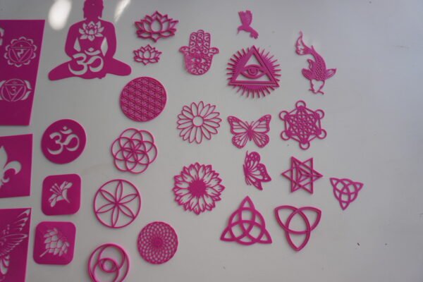 DSC01410 KIT DE STENCIL PARA MÁNDALAS – ALMABELLA